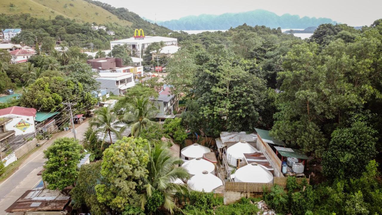 Hotel Nomad Yurts Coron Exterior foto
